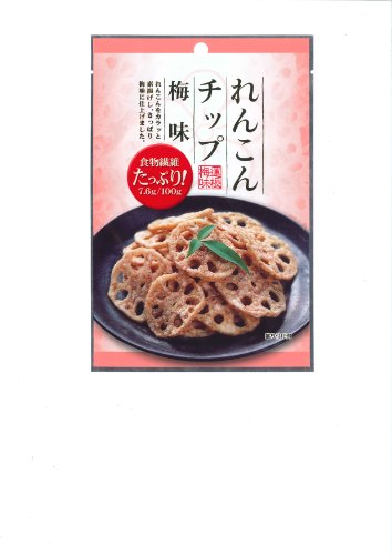 壮関 れんこんチップ梅味 16g×6袋