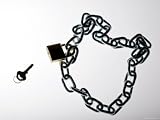 Best Price Link Chain with Padlock and Key Security Safety Photographic Poster Print, 18x24