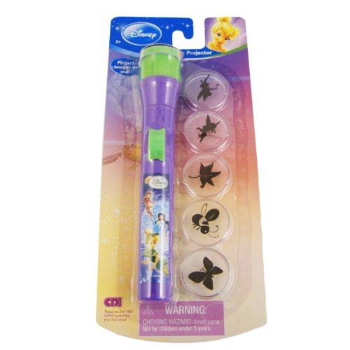 Disney Fairies TinkerBell Pixie Magic Light Up Projector Flashlight