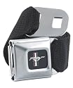 Ford Mustang Buckle Belt Black