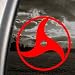 Naruto Red Decal Itachi's Mangekyo Sharingan Car Red Sticker