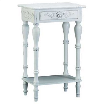 Carved White Side Table review