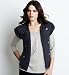 Indigo Collection Chunky Knit Military Waistcoat