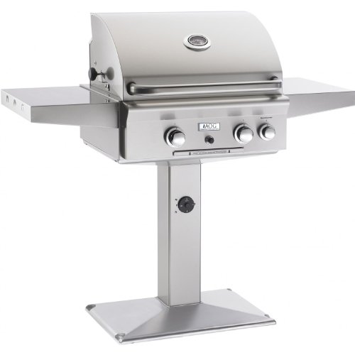 American Outdoor Grill 24 Inch Natural Gas Grill On Pedestal