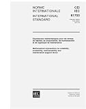 IEC 61703 Ed. 1.0 b:2001, Mathematical expressions for reliability, availability, maintainability and maintenance support terms