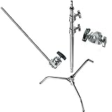 Avenger A2030DKIT Steel 40-Inch Detachable Base C-Stand with Grip Kit (Chrome)