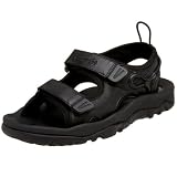 Propet Men's M0002 Surf Walker Sandal,Black,11 X (US Men's 11 EEE)