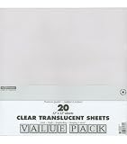 Translucent Sheets Value Pack 12''x12'' 20PK