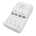 SANYO eneloop MQN04 - Chargeur Standard pour 4 Piles AA ou AAA
