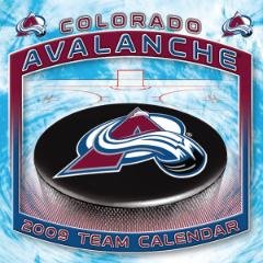 Buy COLORADO AVALANCHE 2009 NHL Daily Desk 5 x 5 BOX CALENDAR by WeSellSports