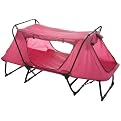 Kids Kamprite Fun Cot - Hot Pink