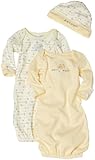 Vitamins Baby Unisex-Baby Newborn A Star Is Born 2 Piece Gowns with Hat