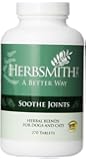 Herbsmith 270-Tablet Soothe Joints Herbal Supplement for Dogs and Cats