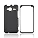 BLACK For HTC EVO Shift 4G Rubberized Hard Case Cover