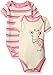 Touched by Nature Baby Girls' Organic Bodysuits, 2 Pack