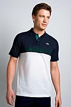 Short Sleeve Super Light Color Block Logo Polo
