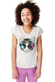 Limited Pure Cotton Cat Print Top