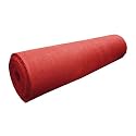 46 IN Wide X 10YD Long Barn Red Burlap