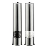 Salter Stainless Steel Twin Electronic Mills (7522)