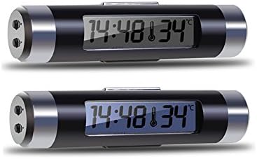 Car Auto LCD Backlight Digital Automotive Thermometer New Clock