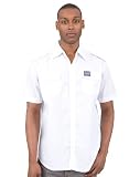 Akademiks Logo Printed Solid Poplin Button Down