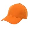 Plain Summer Baseball Cap Hat- Orange