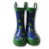 Little Boy’s Green Frog Rain Boots Size 9/10 thumbnail