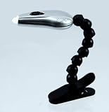 'The Snake' Clip-it-Anywhere Super-Bright Fex-Neck LED Light - Mini Book Light