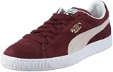 Puma Suede Classic 350734, Herren, Sneaker, Rot (team burgundy-white-team 54), EU 45 (UK 10.5) (US 11.5)