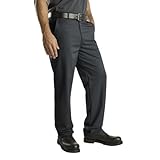 UPC 607645454900 product image for Dickies Men's Relaxed Fit Cotton Flat Front Pant, Black, 38X32 | upcitemdb.com