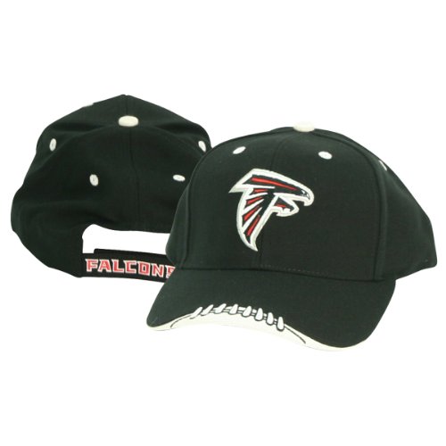 Atlanta Falcons Football Bill Adjustable Baseball Hat - Black