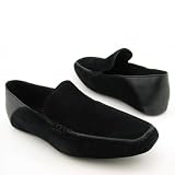 Cole Haan Avenida Black Suede Slippers Loafers