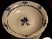 Bone China Blue Gracie Fine Serving Bowls 9" Set of 4