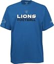 Men`s Detroit Lions Blue Sideline Orbital Tshirt