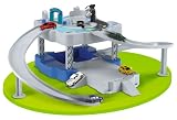 Majorette 212053870  - Car Wash + 1 Auto. Autowaschanlage mit 2 verkn&uuml;pfbaren Etagen, reale Autowaschfunktion