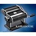 Atlas Pasta Machine - Designer Deluxe - Black Made in Italy