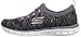 Skechers Sport Women's Glider Deep Space Fashion Sneaker,Charcoal/Coral,7 M US