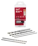 Milwaukee 48-20-8856 6 Piece Hammer Drill Bit Set