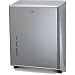 San Jamar T1900XC 11-3/8" Width x 14-3/4" Height x 4" Depth, Chrome Finish Lockable C-Fold/Multifold Towel Dispenser