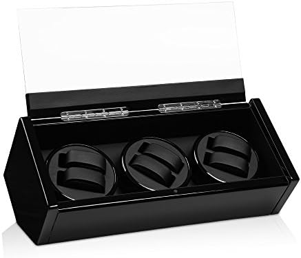 Modalo - Luxurious Watch Winder - Winds up to 6 Watches Simultaneously - Black - Designed in Germany ...