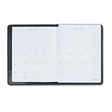 At-A-Glance Executive Monthly Padfolio, One Month Per Spread, With Pad, 9 X 11, Black (AAG7029005)