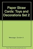 Paper straw craft cards