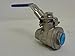 FNW FNW220AB Ball Valve Latch Lock Lever, SS, 1/4 FNPT