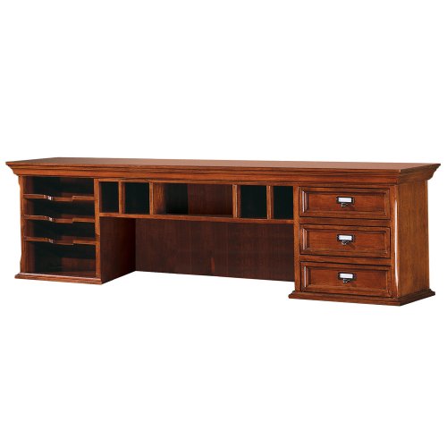 Chelsea Court desktop hutch - Brown