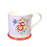 Cath Kidston Mug - Chintz Placement Pink Ash shape