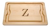 JK Adams 20-inch by 14-inch Z Monogramed BBQ Board