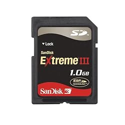SanDisk Extreme III - Flash memory card - 1 GB - SD