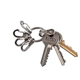 picture of True Utility Keyring System TU45 Key Ring Solution with Keyshackle and Cleverclips