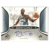 2006-07 SP Game Used SIGnificance #KG Kevin Garnett - Minnesota Timberwolves (Autographed - Serial #d to 100) (Basketball Cards)