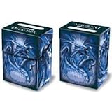 Diamond Dragon Navy Toploading Deck Box